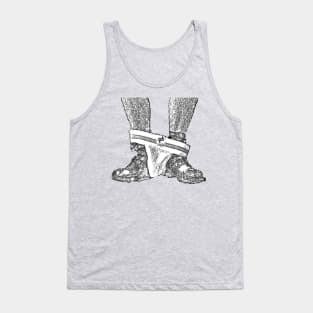 Boots and Jock artwork by David Wichman Tank Top